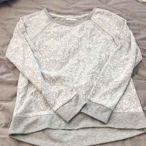 CLEARANCE Lace sweatshirt
